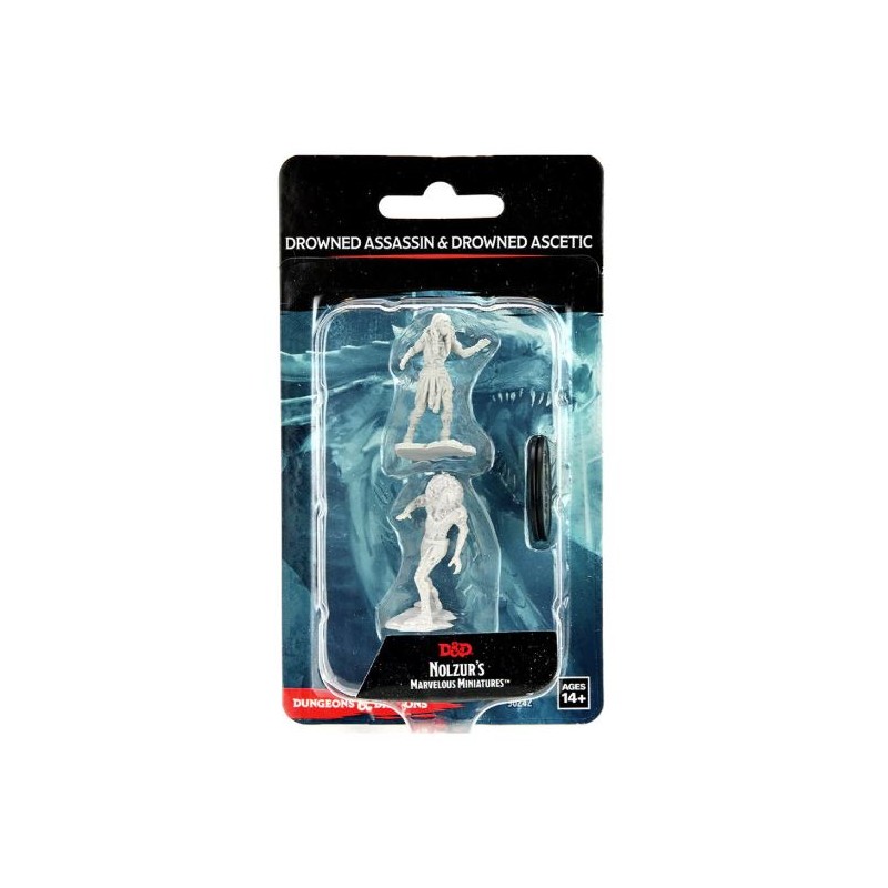Wizkids - D&D Nolzur's Mum Drowned Assassin & Ascetic Wizkids - D&D Nolzur's Mum Drowned Assassin & Ascetic